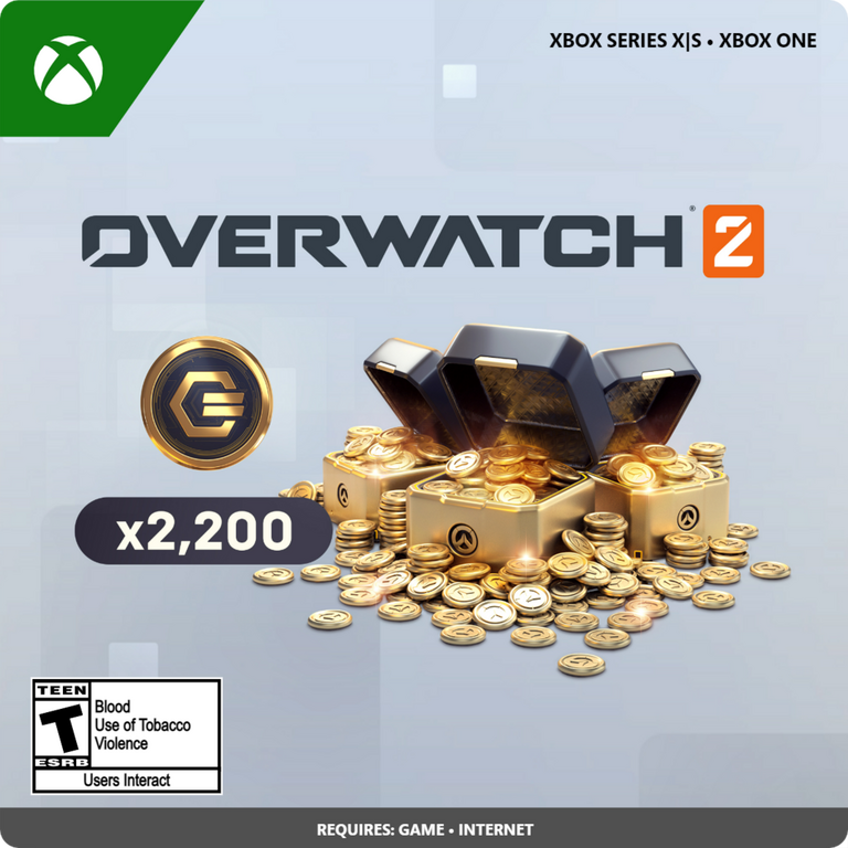 Overwatch 2 Coins - 2,200 - Xbox Series X/S, Xbox One