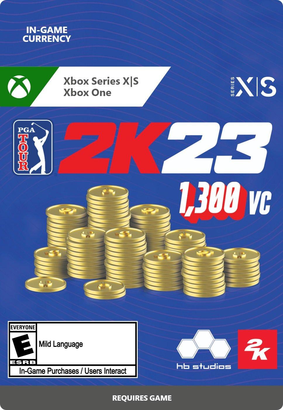 PGA Tour 2K23 Virtual Currency 1,300