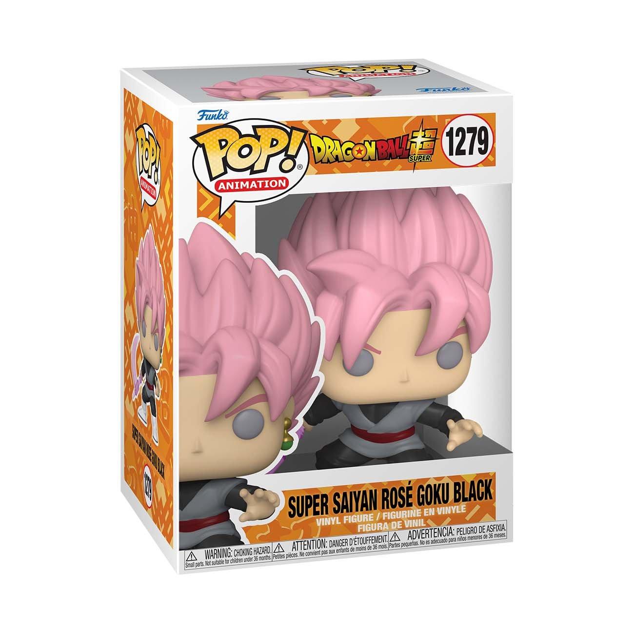 Funko POP! Animation: Dragon Ball Super - Super Saiyan Rose Goku Black 5.15-in Vinyl Figure