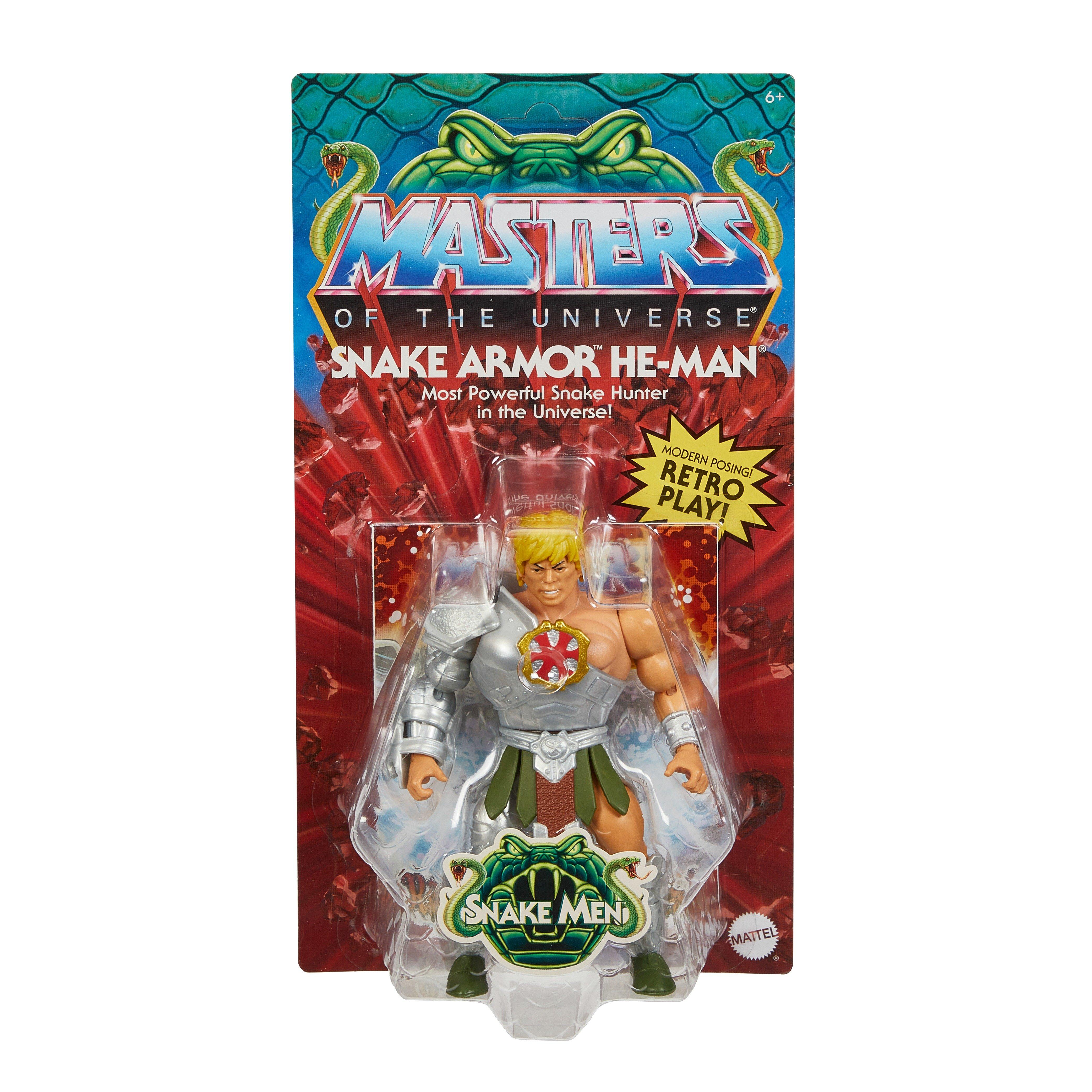 Mattel Masters of the Universe Origins Snake Armor He-Man 5.5-in