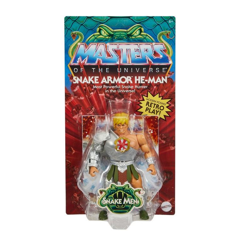 Mattel Masters of the Universe Origins Snake Armor He-Man 5.5-in Action Figure