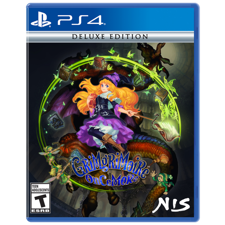 GRIMGRIMOIRE ONCEMORE DELUXE グリムグリモア GrimGrimoire OnceMore - Deluxe Edition - PlayStation 4