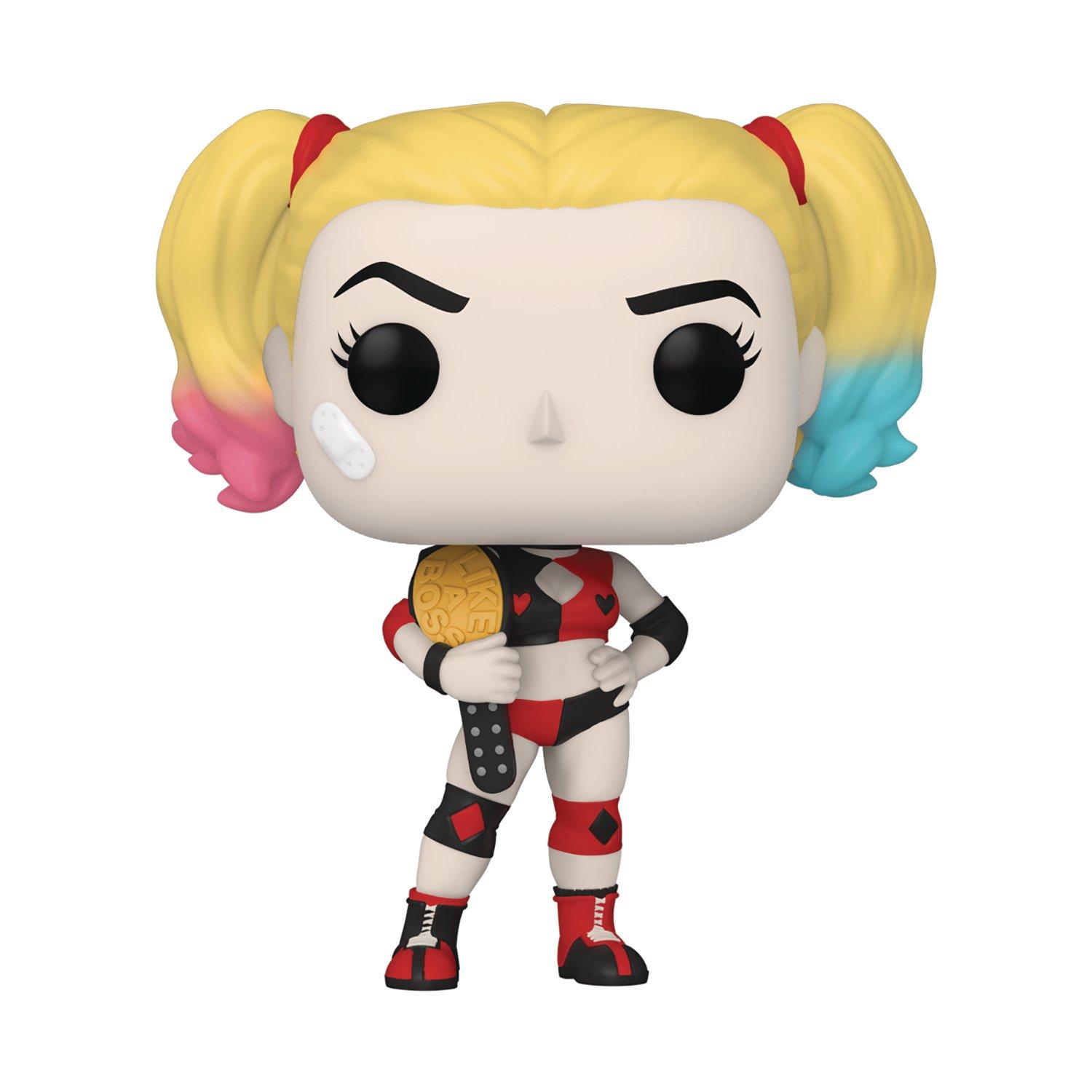 Funko POP! DC Super Heroes: Harley Quinn with Belt 4-in Vinyl Figure ...