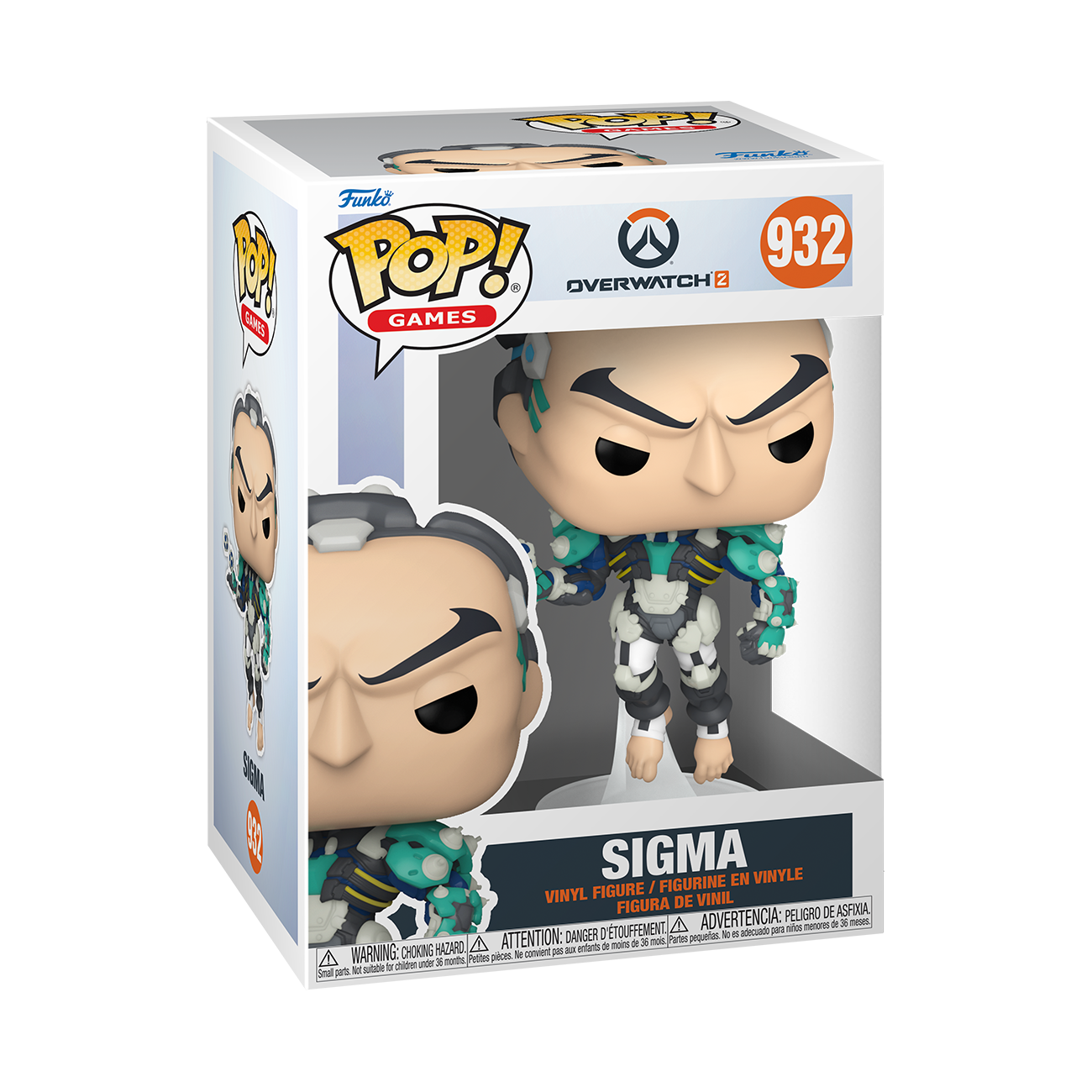 Funko POP Games Overwatch 2 Sigma 4.8 in Vinyl Figure GameStop