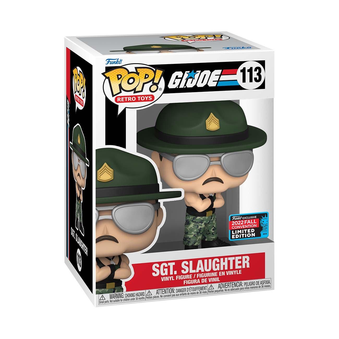 Funko pop sale wwe sgt slaughter