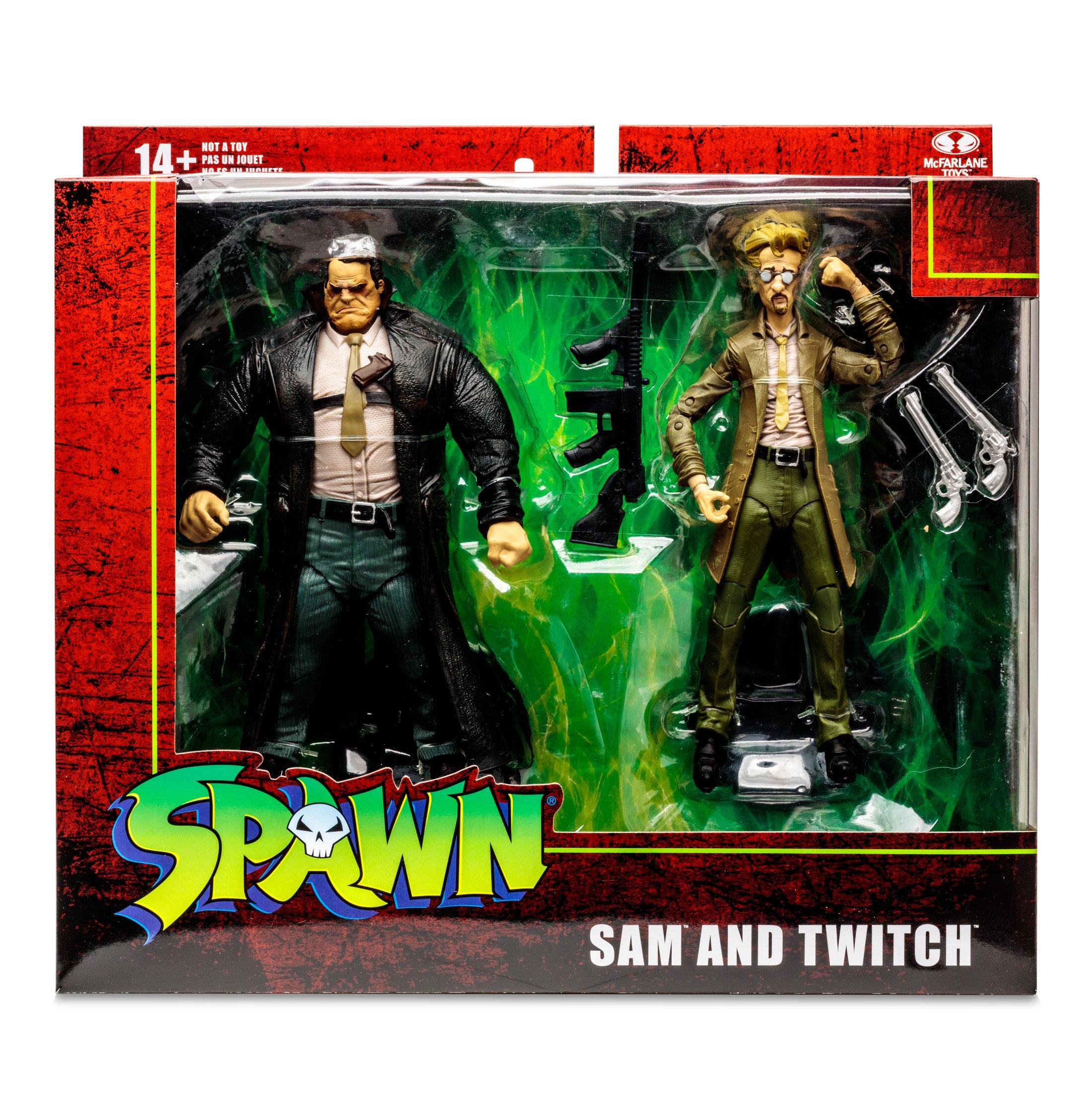 McFarlane Toys Spawn Sam and Twitch 7-in Action Figures