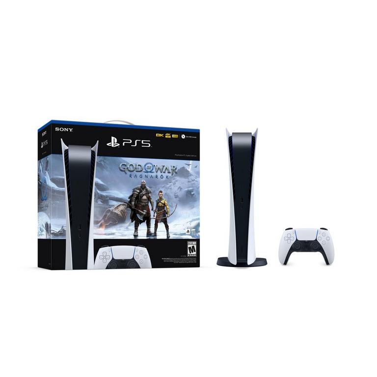 Sony PlayStation 5 Digital Edition Console with God of War: Ragnarok  Digital Edition Bundle | GameStop