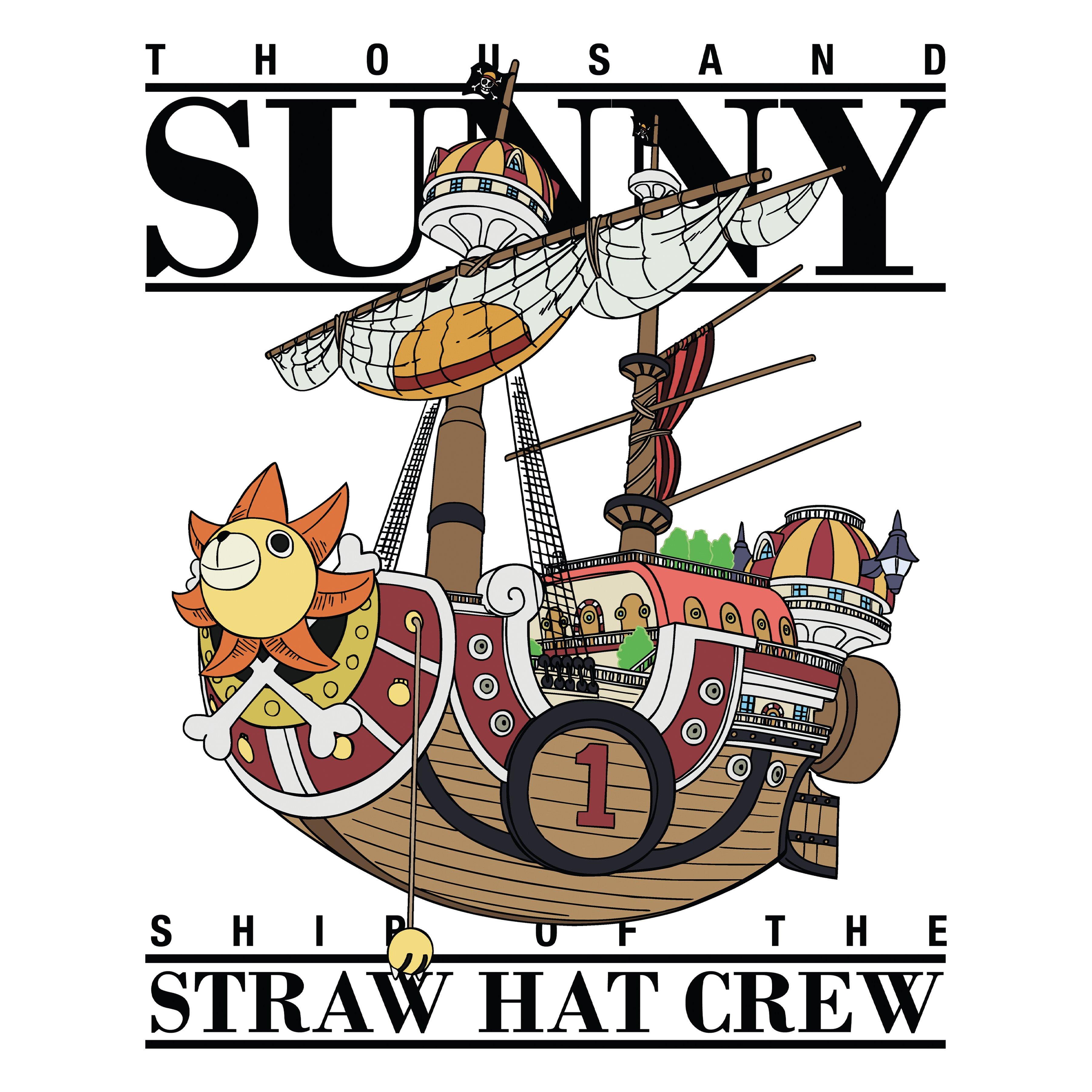 One Piece Thousand Sunny Unisex Short Sleeve T-Shirt