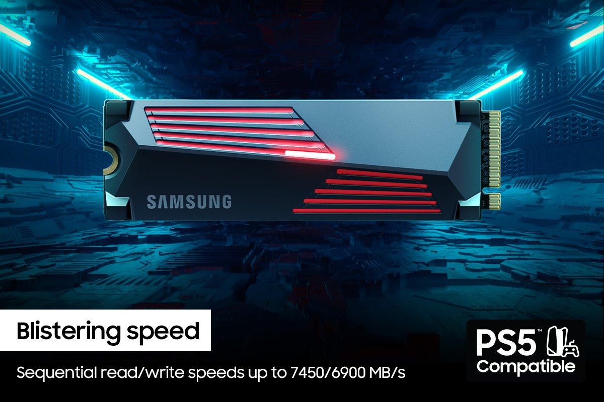 100% Original SAMSUNG 990 PRO SSD PCIe 4.0 NVMe M.2 Solid State Drive 1TB  M.2 2280 Fast Speed for Gaming Desktop Laptop