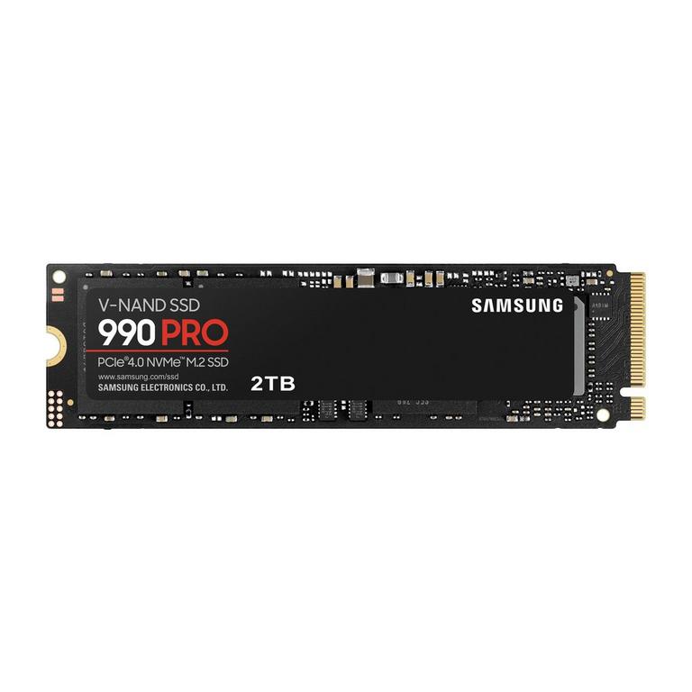 Samsung 990 PRO Series 2TB PCIe Gen4. X4 2.0c M.2 Internal SSD MZ-V9P2T0B/AM | GameStop