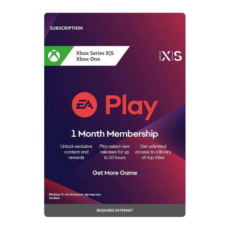 Superioriteit wastafel ornament EA Play 1 Month Subscription - Xbox Series X | GameStop
