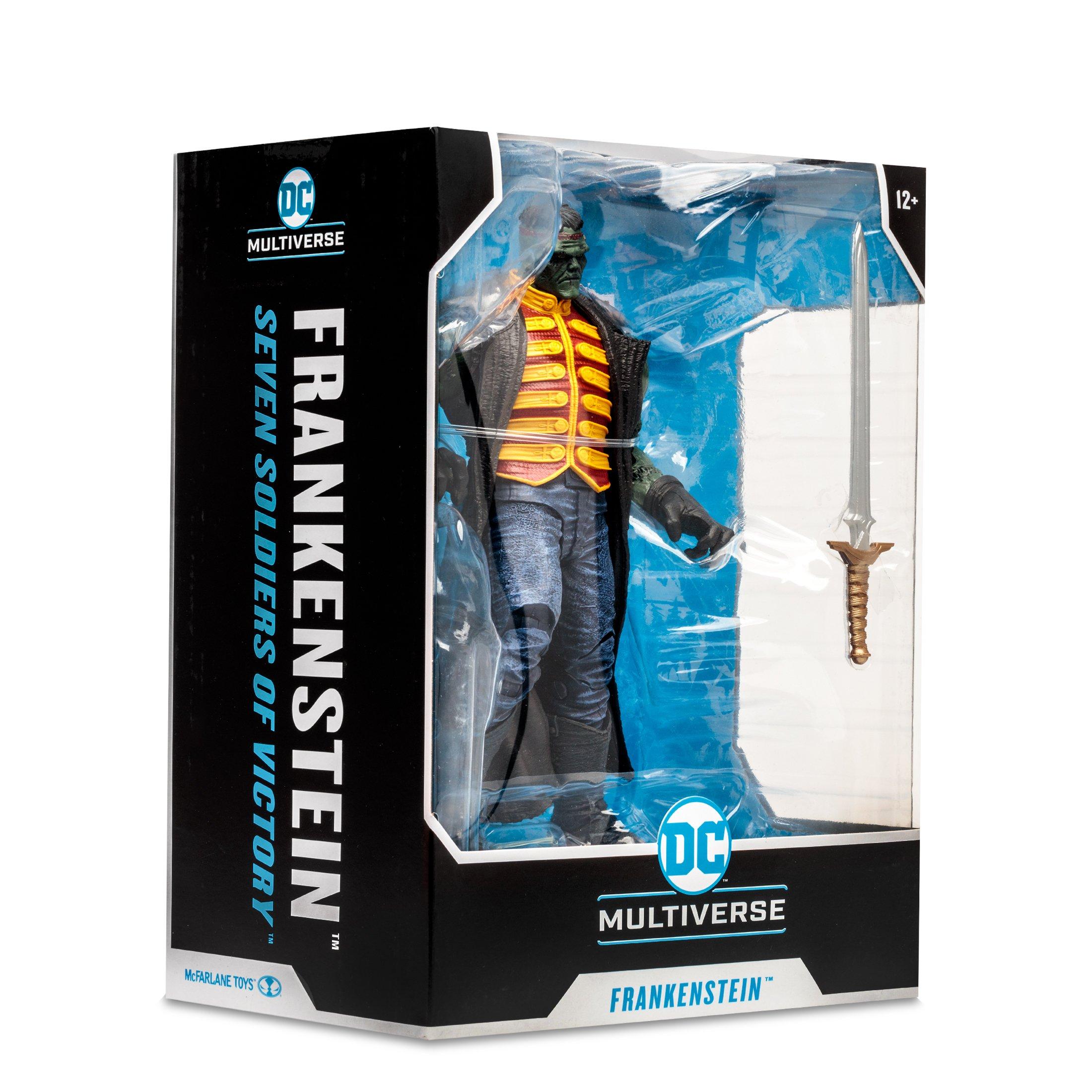 McFarlane Toys DC Multiverse Seen Soldiers of Victory Frankenstein Megafig 7-in Action Figure
