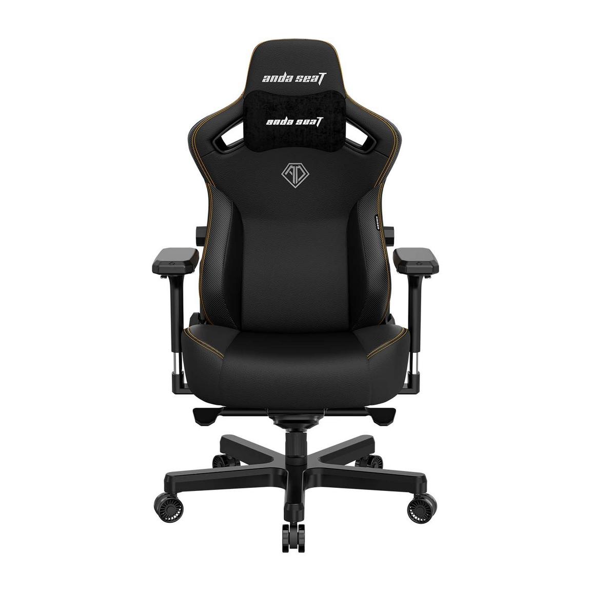 AndaSeat Kaiser 3 XL Gaming Chair - Black Linen Fabric