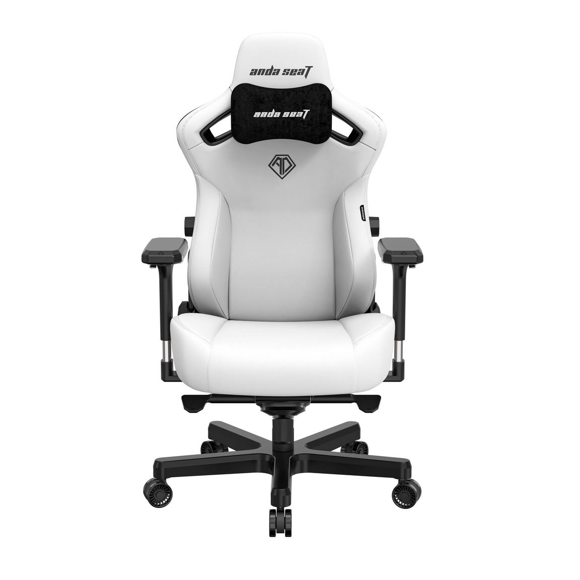 AndaSeat Kaiser 3 XL Gaming Chair - White PVC Leather