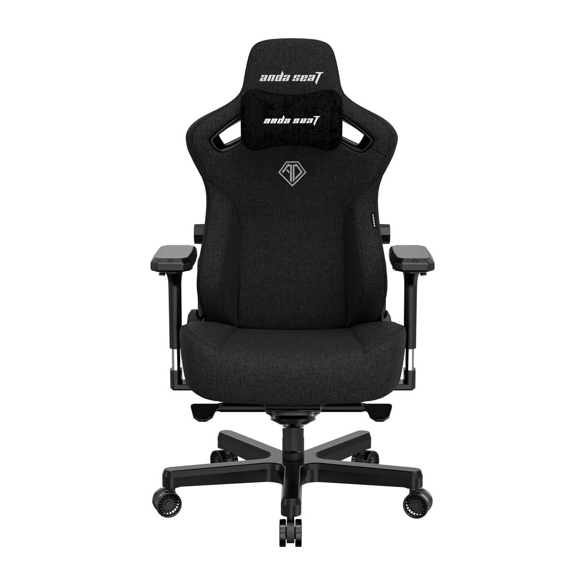 AndaSeat Kaiser 3 L Gaming Chair - Black Linen Fabric