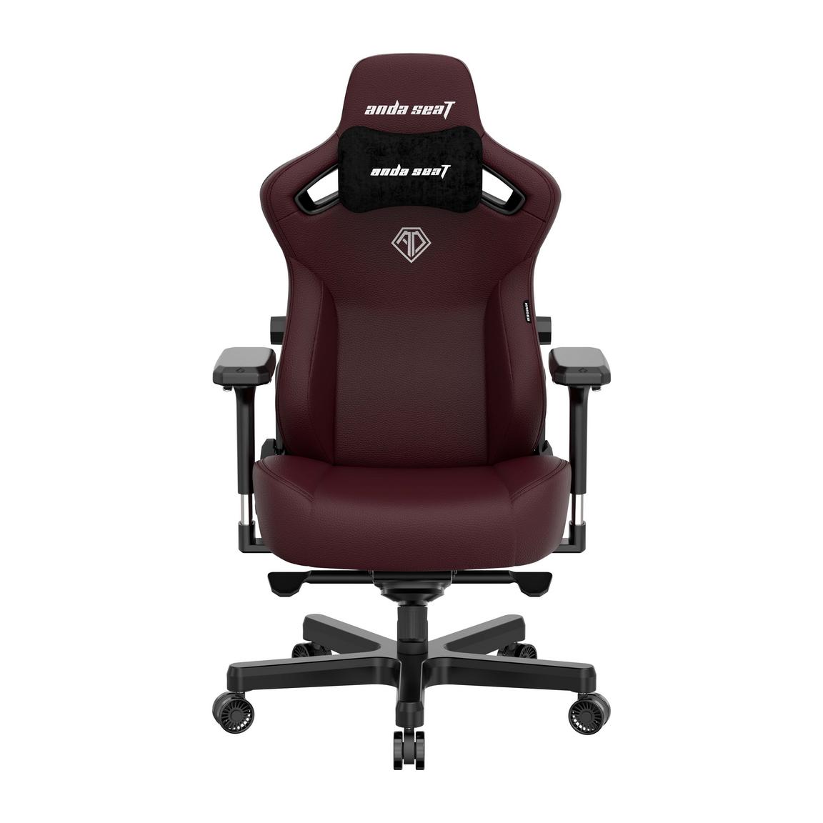 AndaSeat Kaiser 3 L Gaming Chair - Maroon PVC Leather