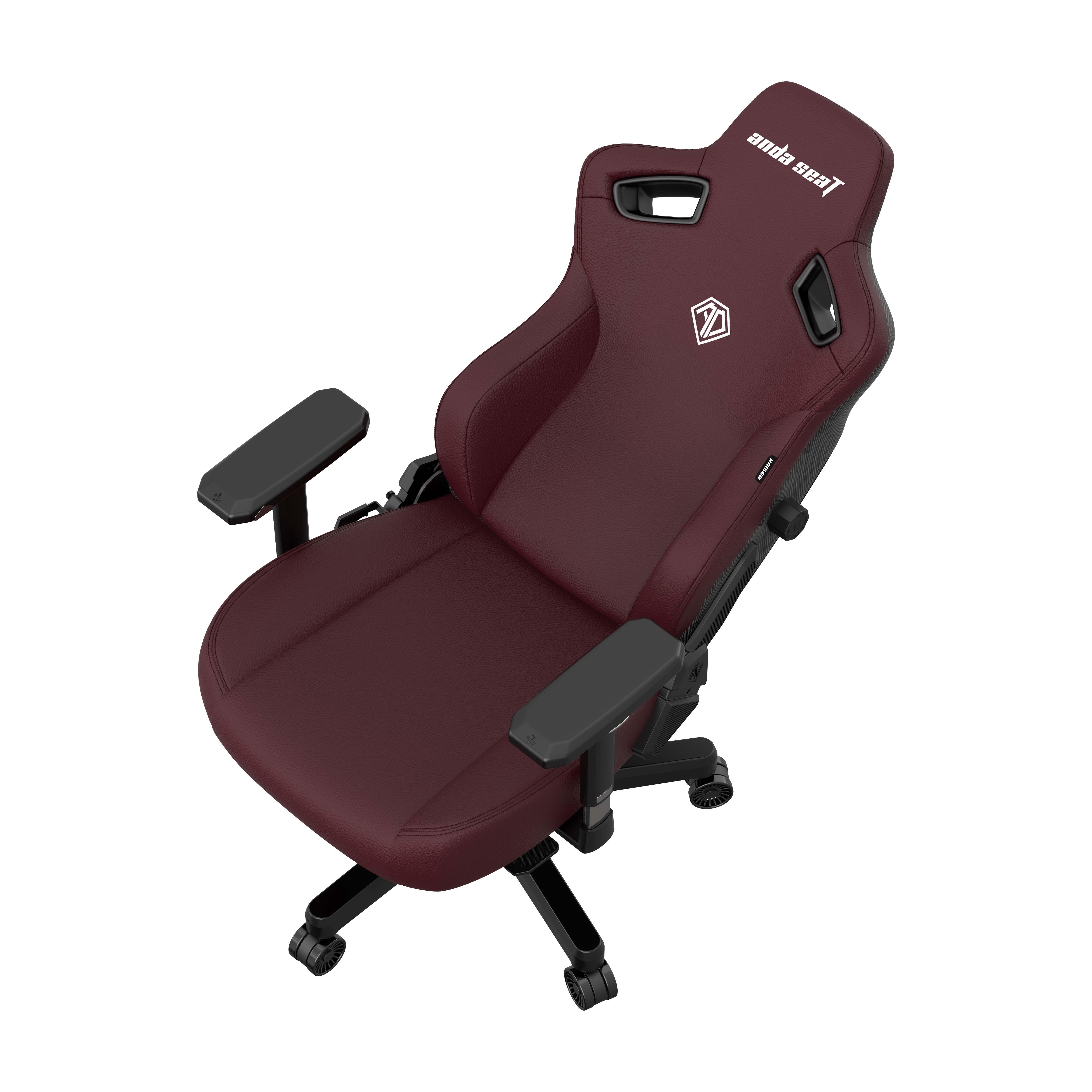 AndaSeat Kaiser 3 L Gaming Chair - Maroon PVC Leather