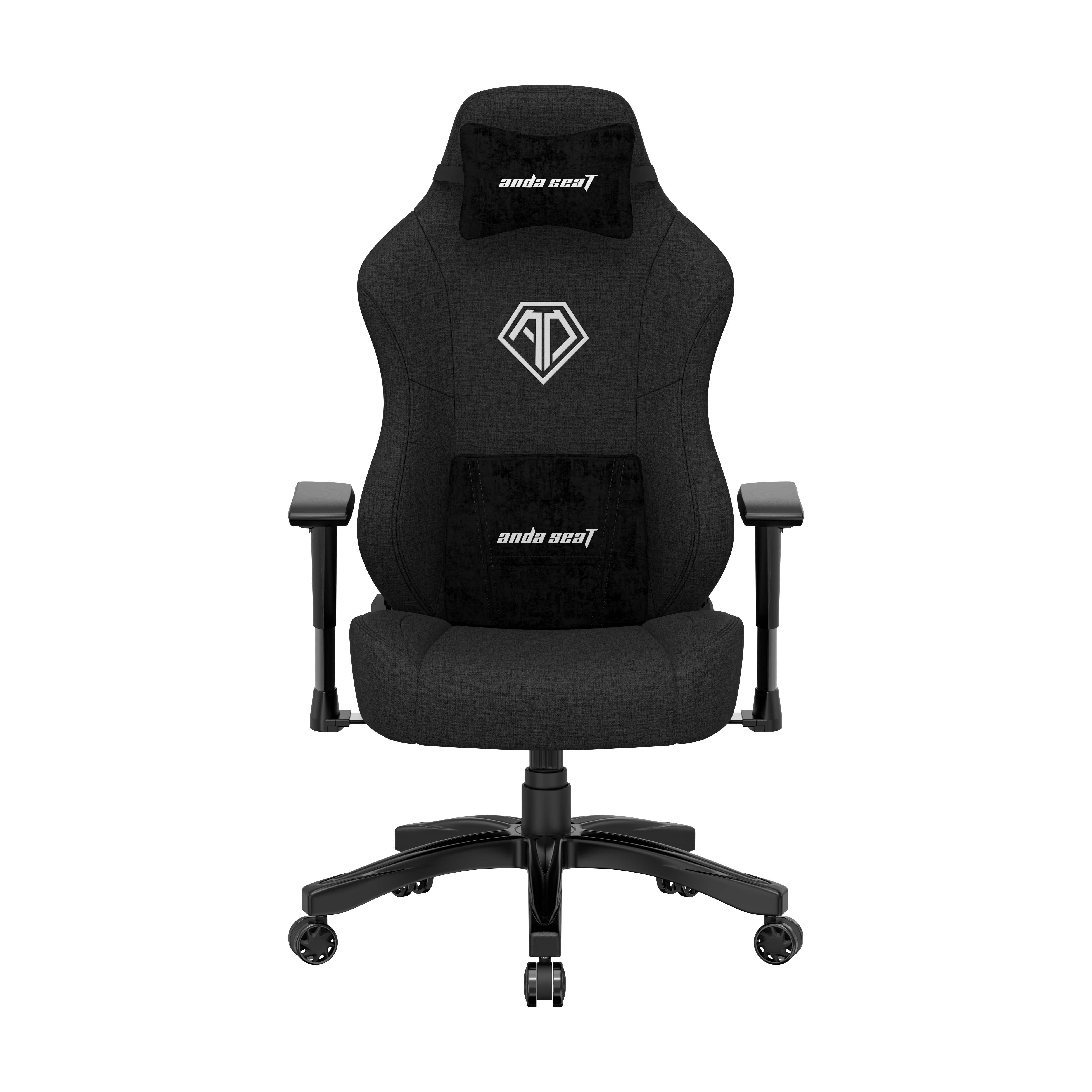 AndaSeat Phantom 3 Gaming Chair Black PVC Leather GameStop