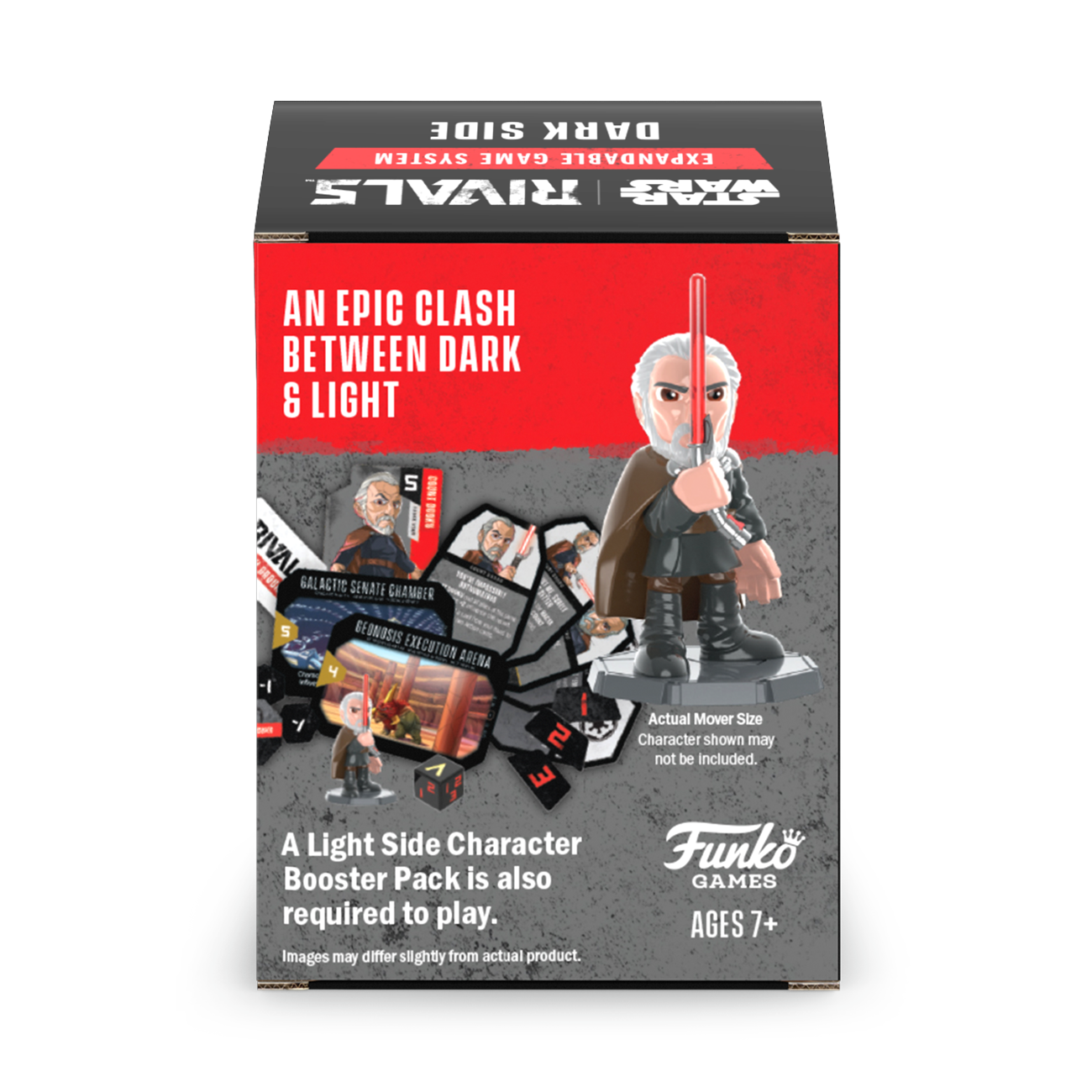 Funko Games Star Wars Rivals: Dark Side Character Booster Pack Series 1
