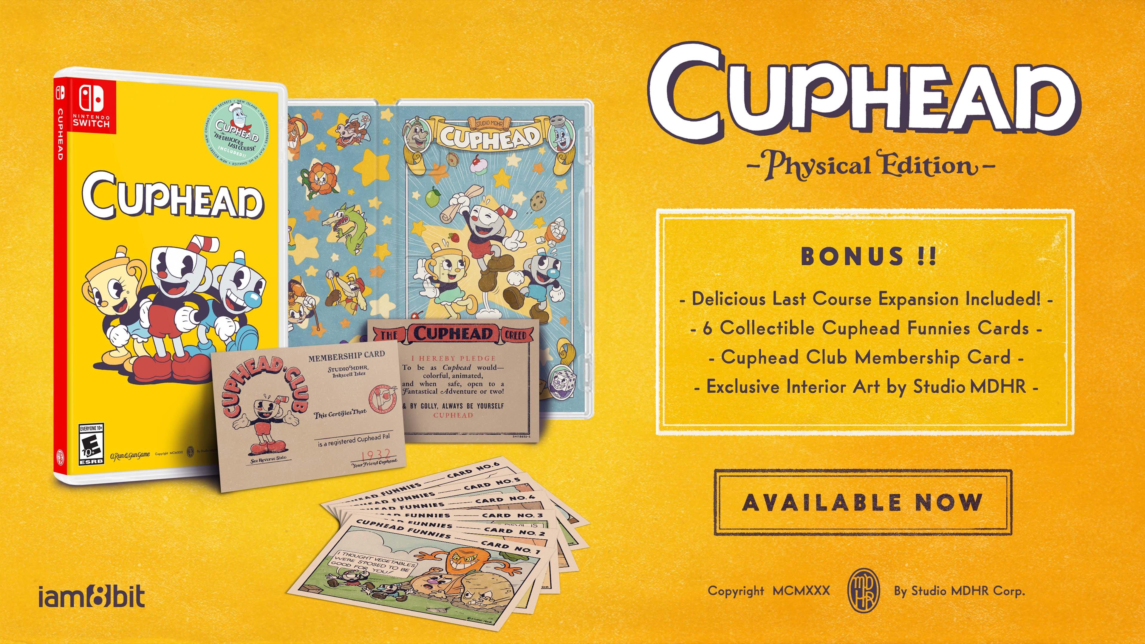 Microsoft Cuphead Xbox One and Windows 10 Digital Code