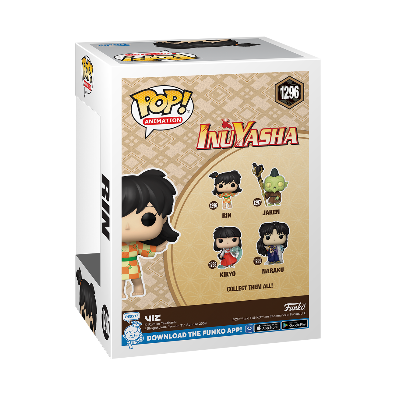 Funko POP! Animation: Inuyasha Rin 3.45-in Vinyl Figure