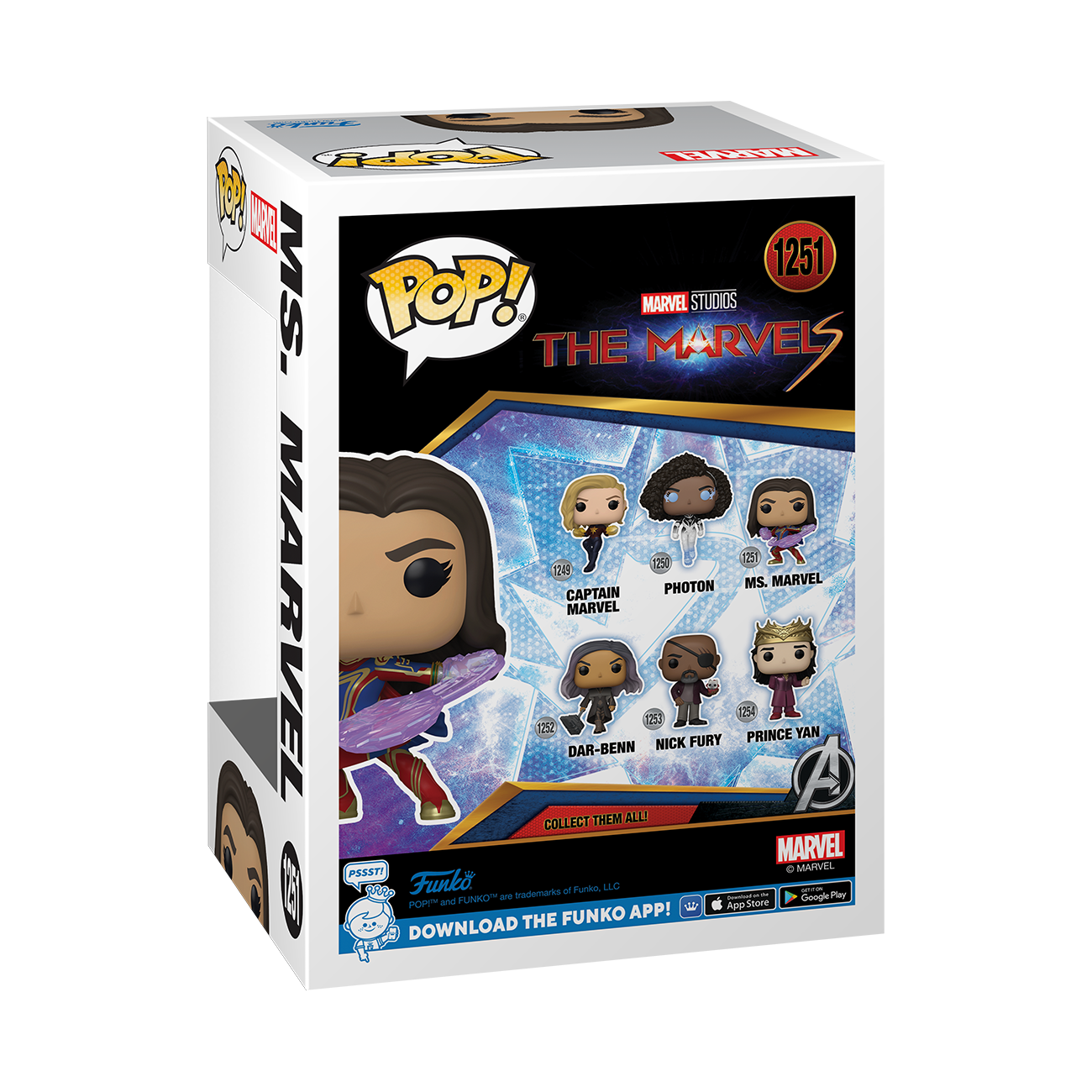 Funko Pop! Marvel: Ms. Marvel - Ms. Marvel