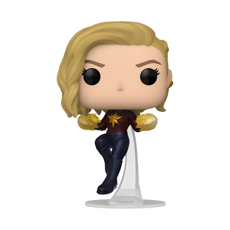 キャプテンマーベル　funko POP Amazon.com: Funko Pop! Marvel: Captain Marvel (Styles May