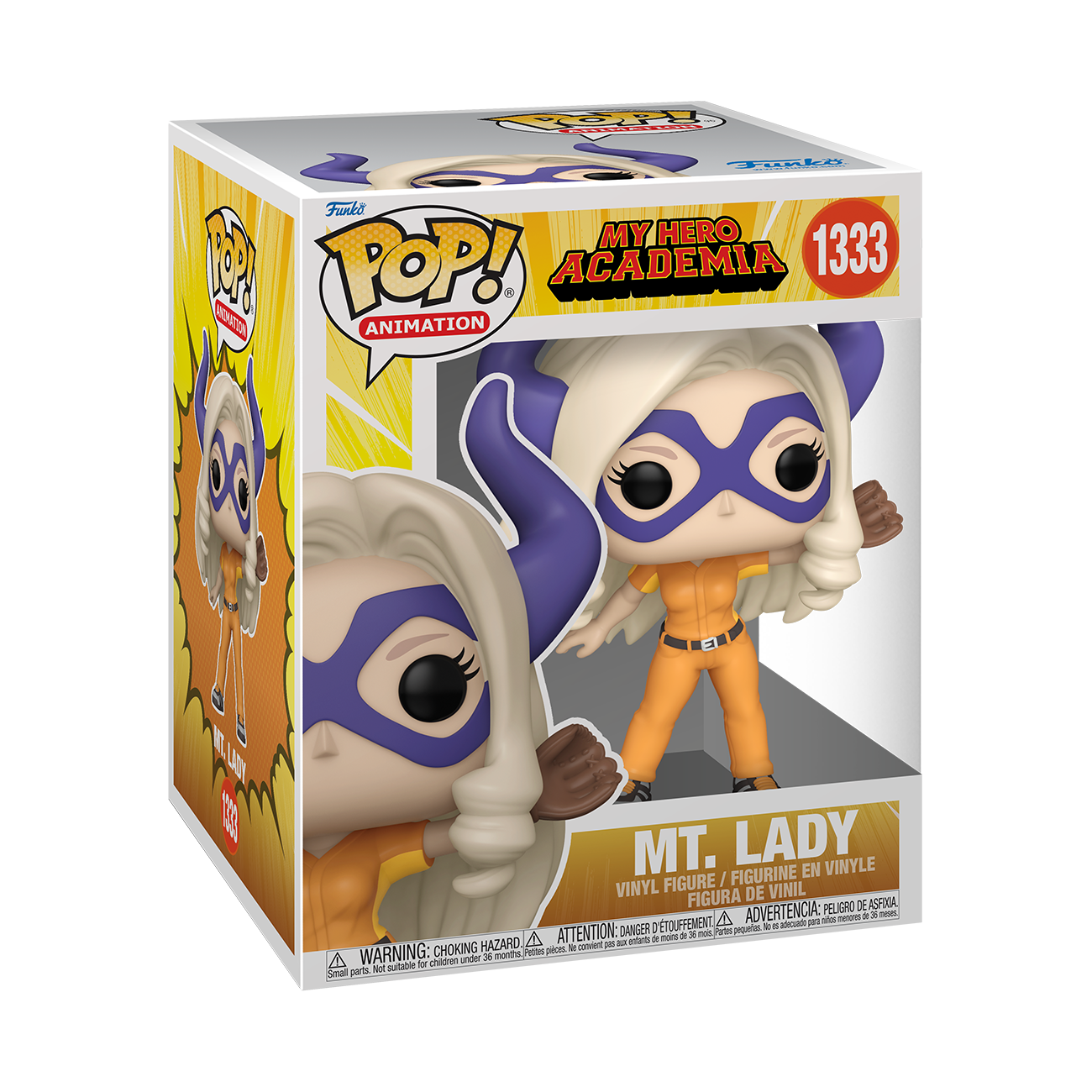 Funko POP! Animation: My Hero Academia Mt. Lady 6.8-in Vinyl Figure