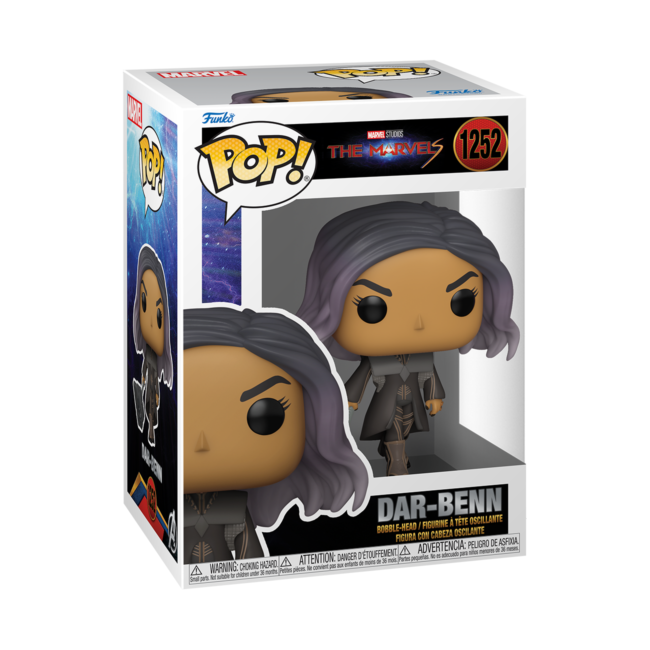 Funko POP! Marvel Studios' The Marvels Dar-Benn 3.8-in Vinyl Bobblehead