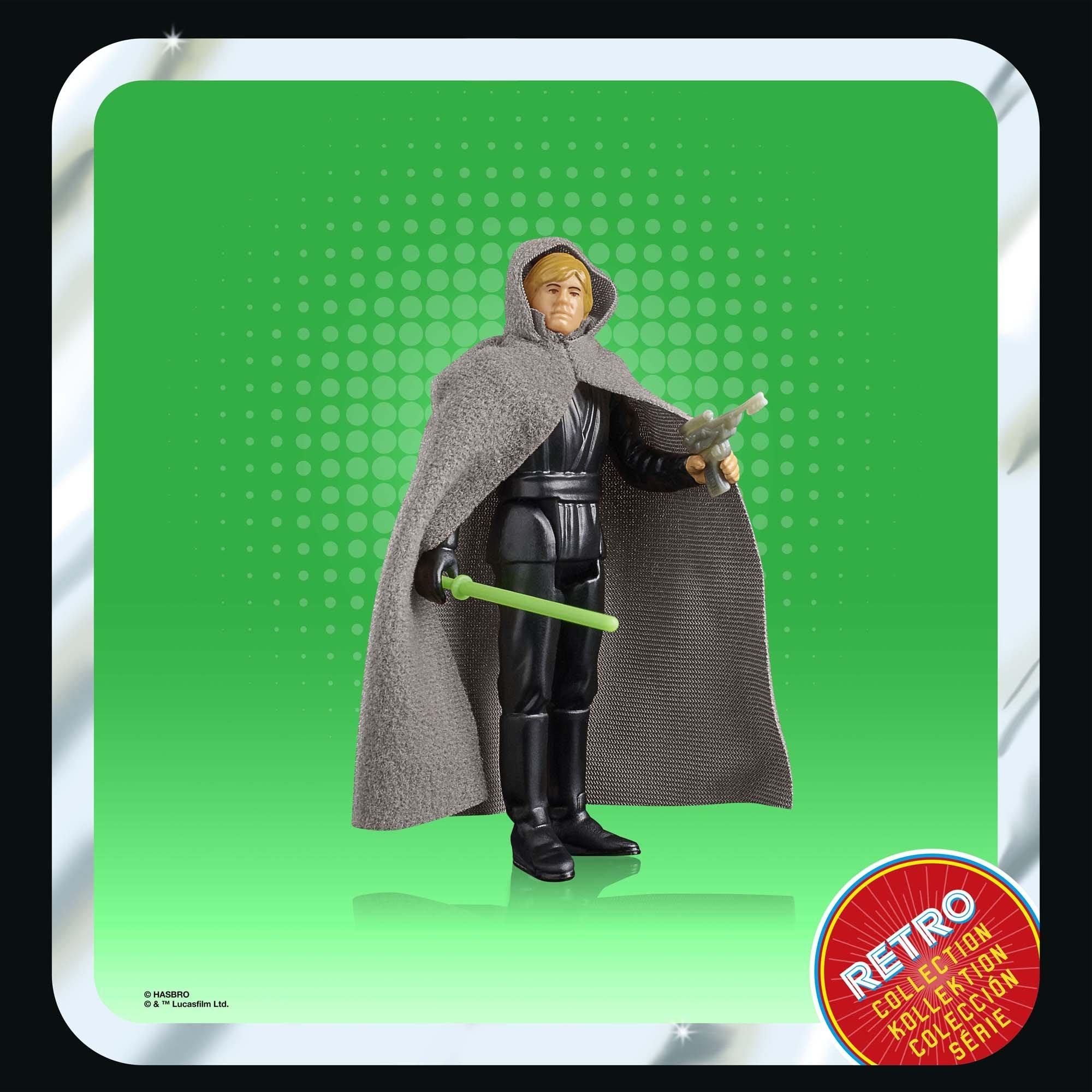 Hasbro Star Wars Retro Collection Luke Skywalker (Jedi Knight) 3.75-in Action Figure