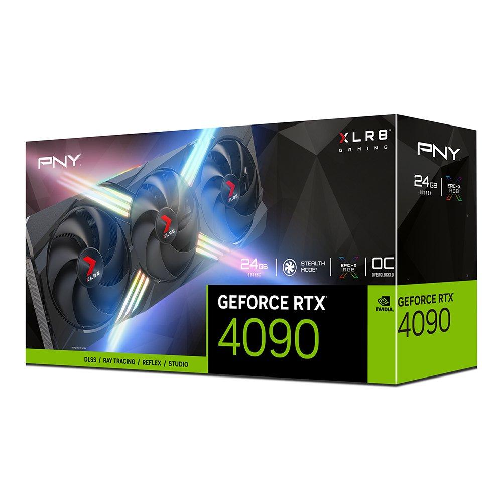 Carte Graphique PNY RTX 4090 24Go XLR8 Gaming VERTO EPIC-X Triple Fan