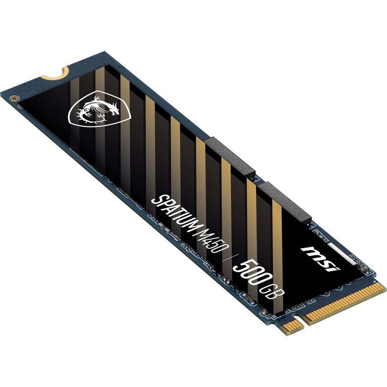 chauffør ciffer Krydret MSI SPATIUM M450 PCIe 4.0 NVMe M.2 500GB SM450N500 SSD | GameStop