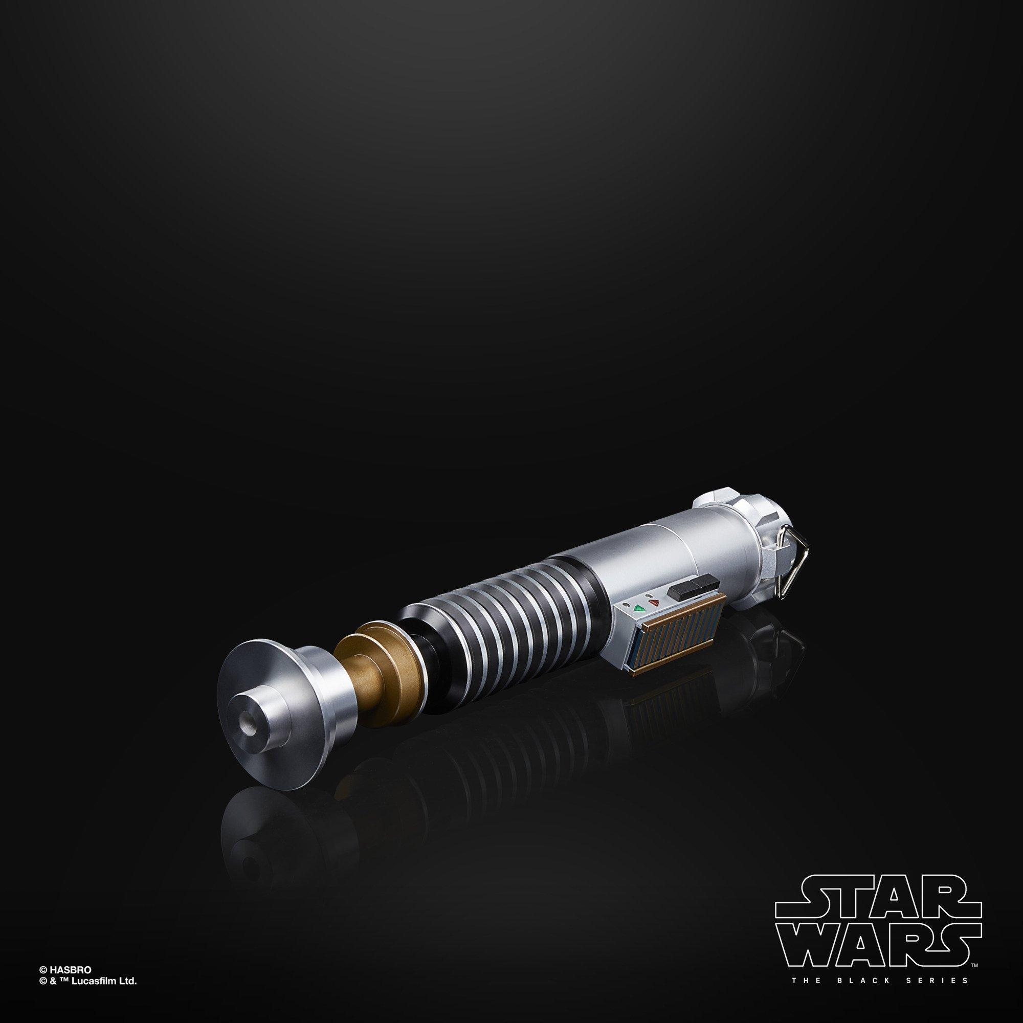 luke skywalker the black series force fx lightsaber by hasbro