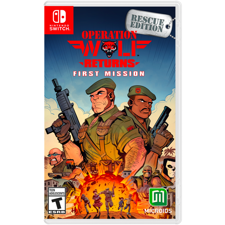 Operation Wolf Returns: First Mission Rescue Edition Microids