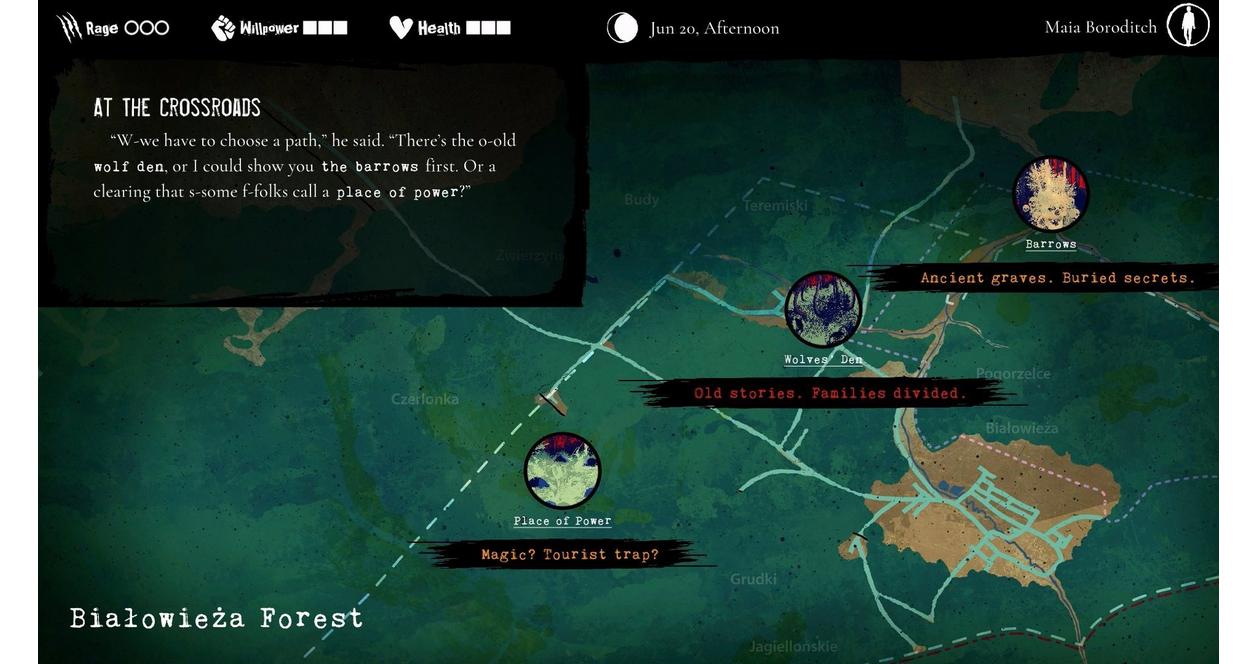 Werewolf The Apocalypse: Heart of the Forest - Nintendo Switch