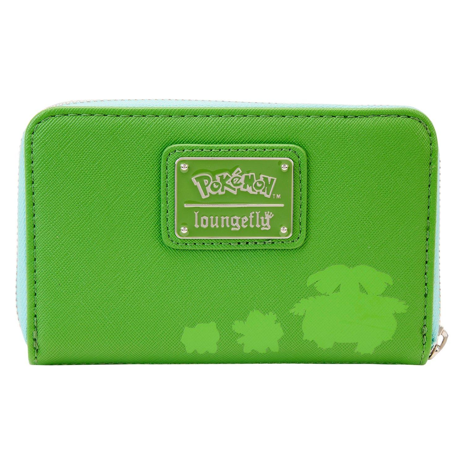 Loungefly Pokemon Bulbasaur AOP Ziparound Wallet