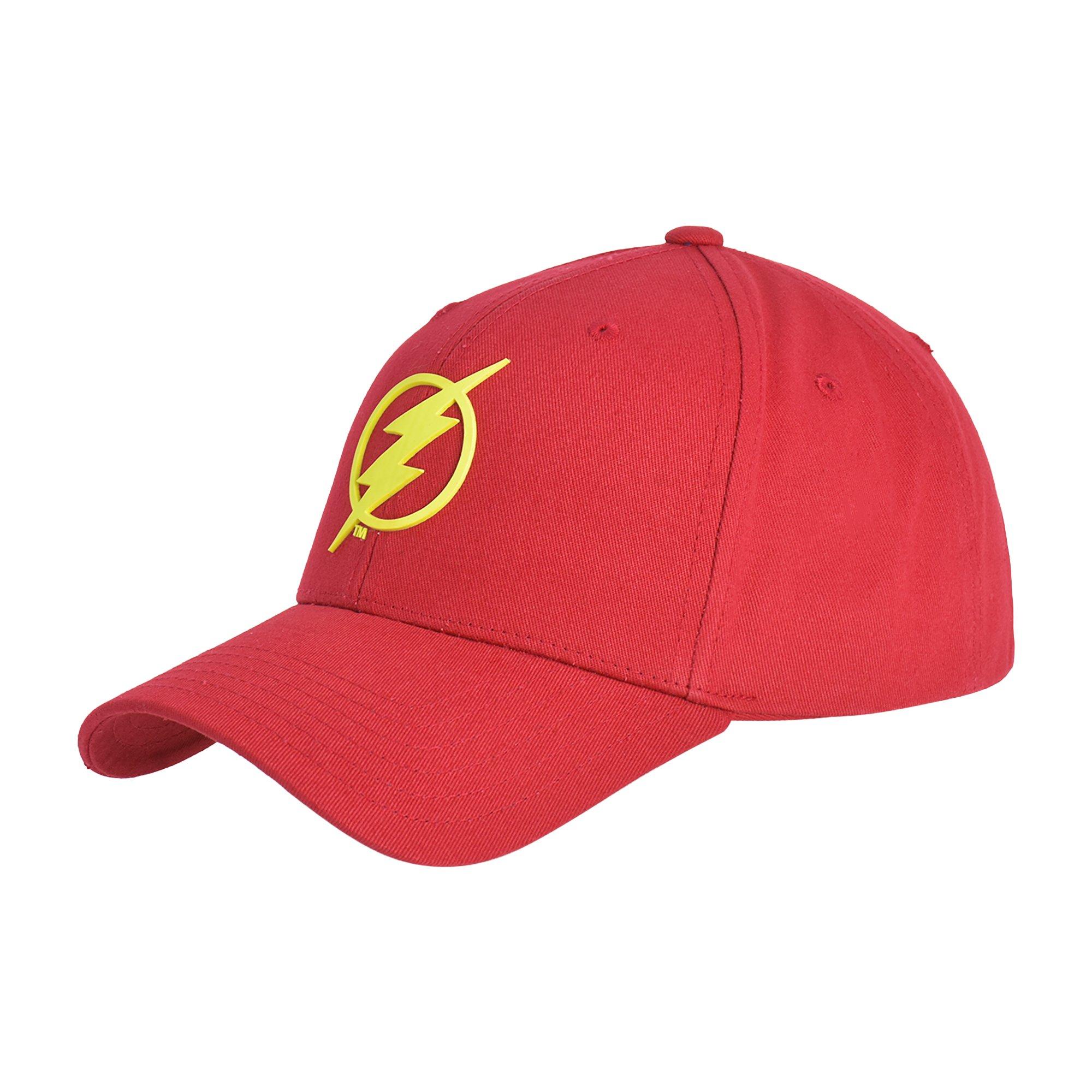 The Flash Movie 3D Rubber Logo Unisex Adjustable Hat | GameStop