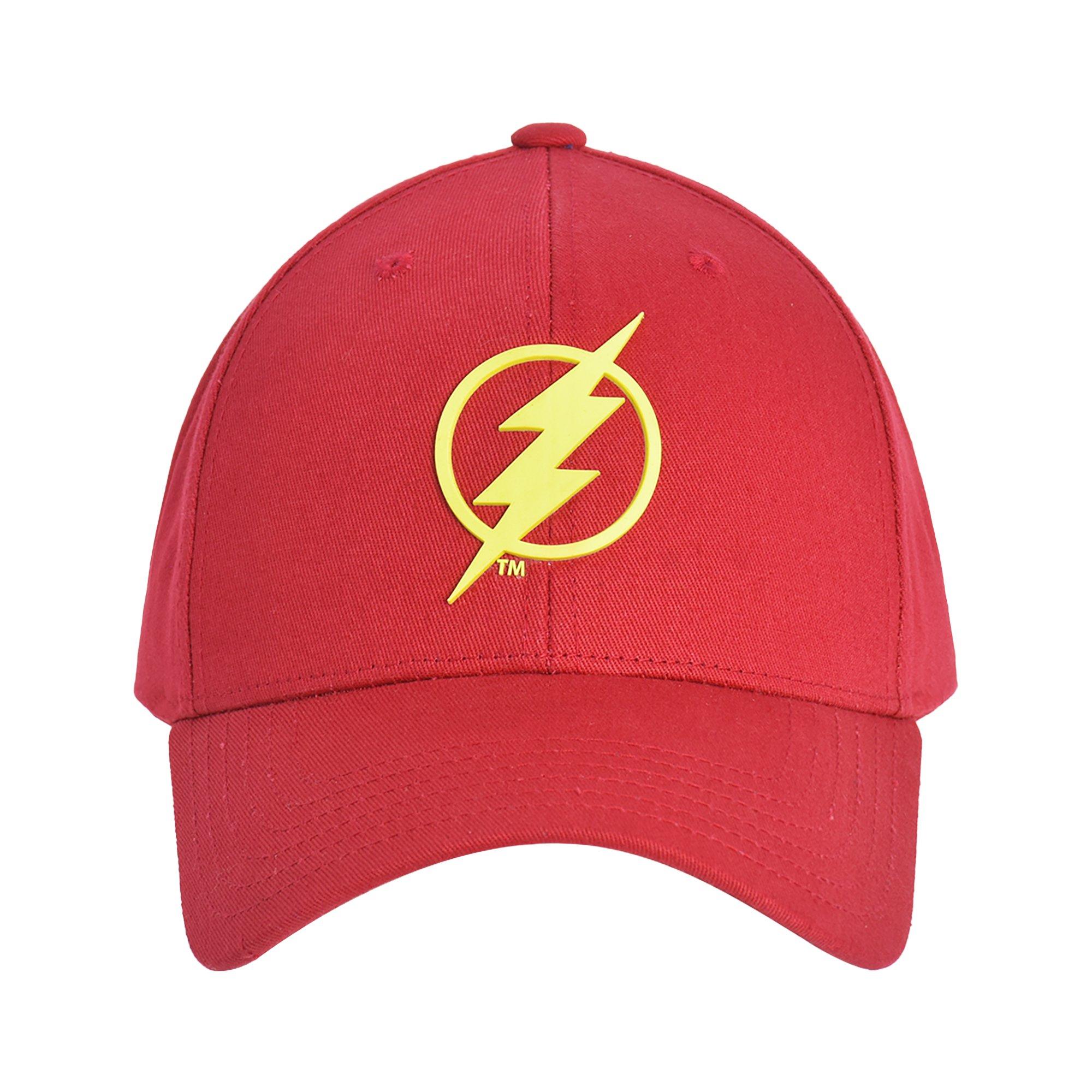The Flash Movie 3D Rubber GameStop Unisex Hat Adjustable Logo 