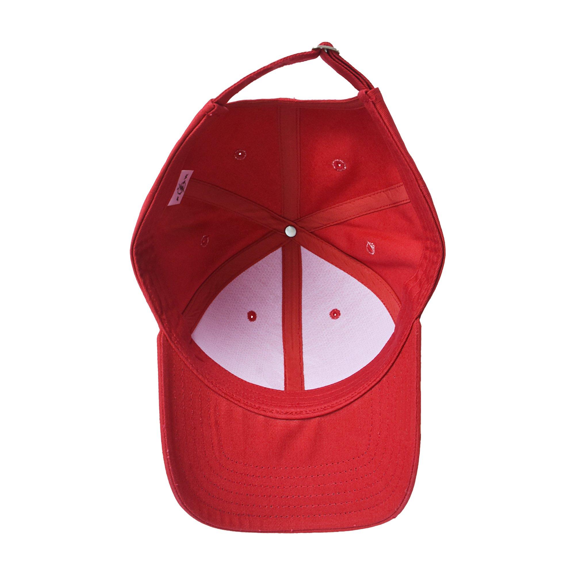 Unisex Baseball Cap Red