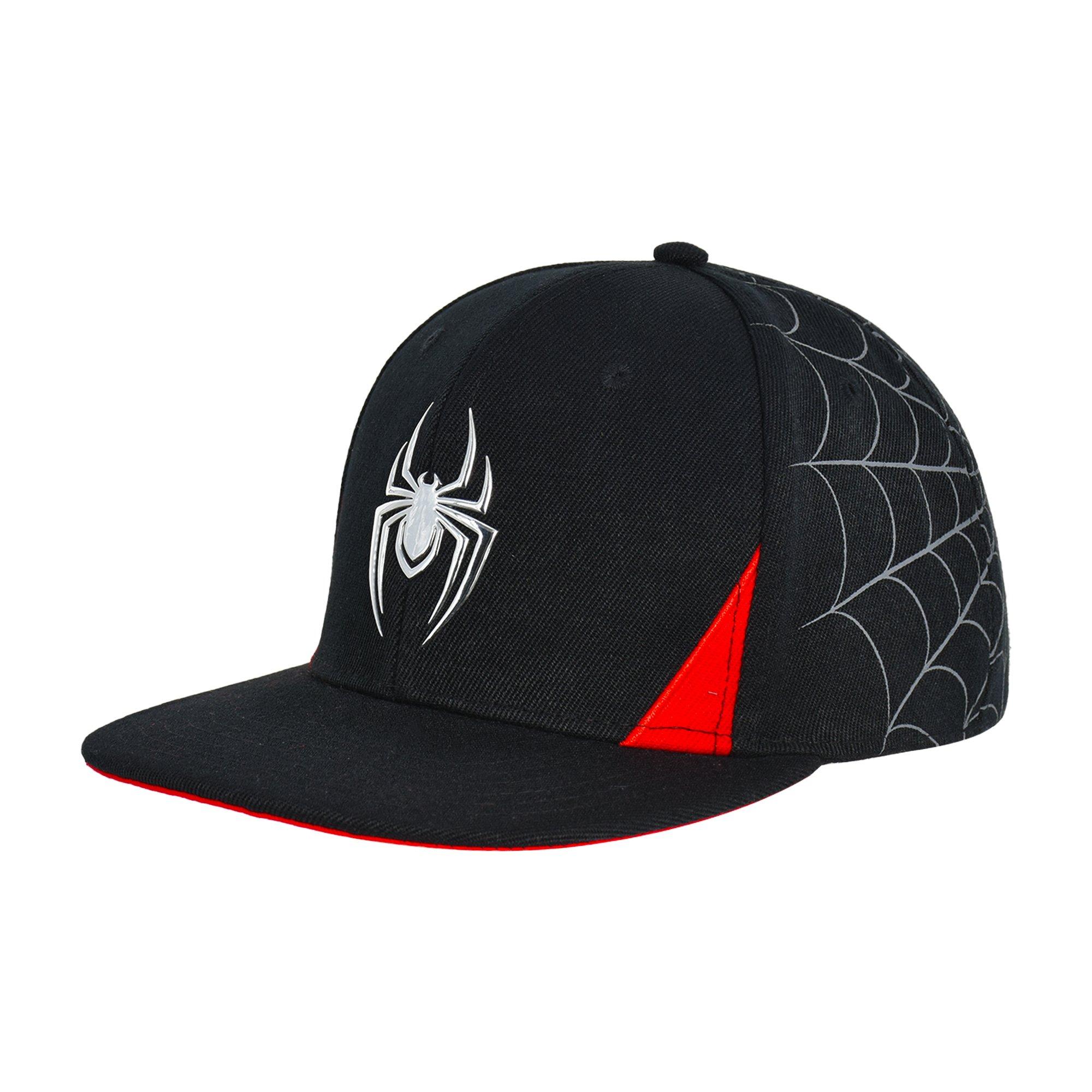 Marvel Spider-Man baseball hat and 4 socks