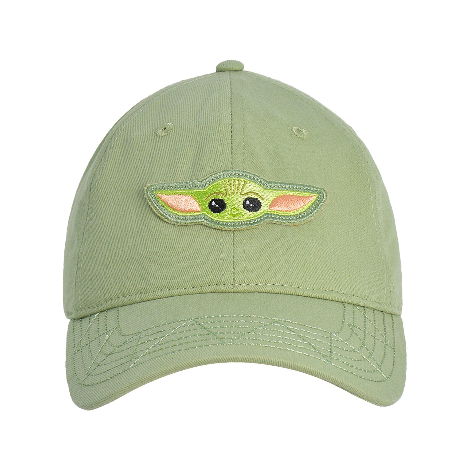 Disney Star Wars Mandalorian The Child Baby Yoda Grogu Baseball Hat Cap  Green - Adult Adjustable Size : : Clothing & Accessories