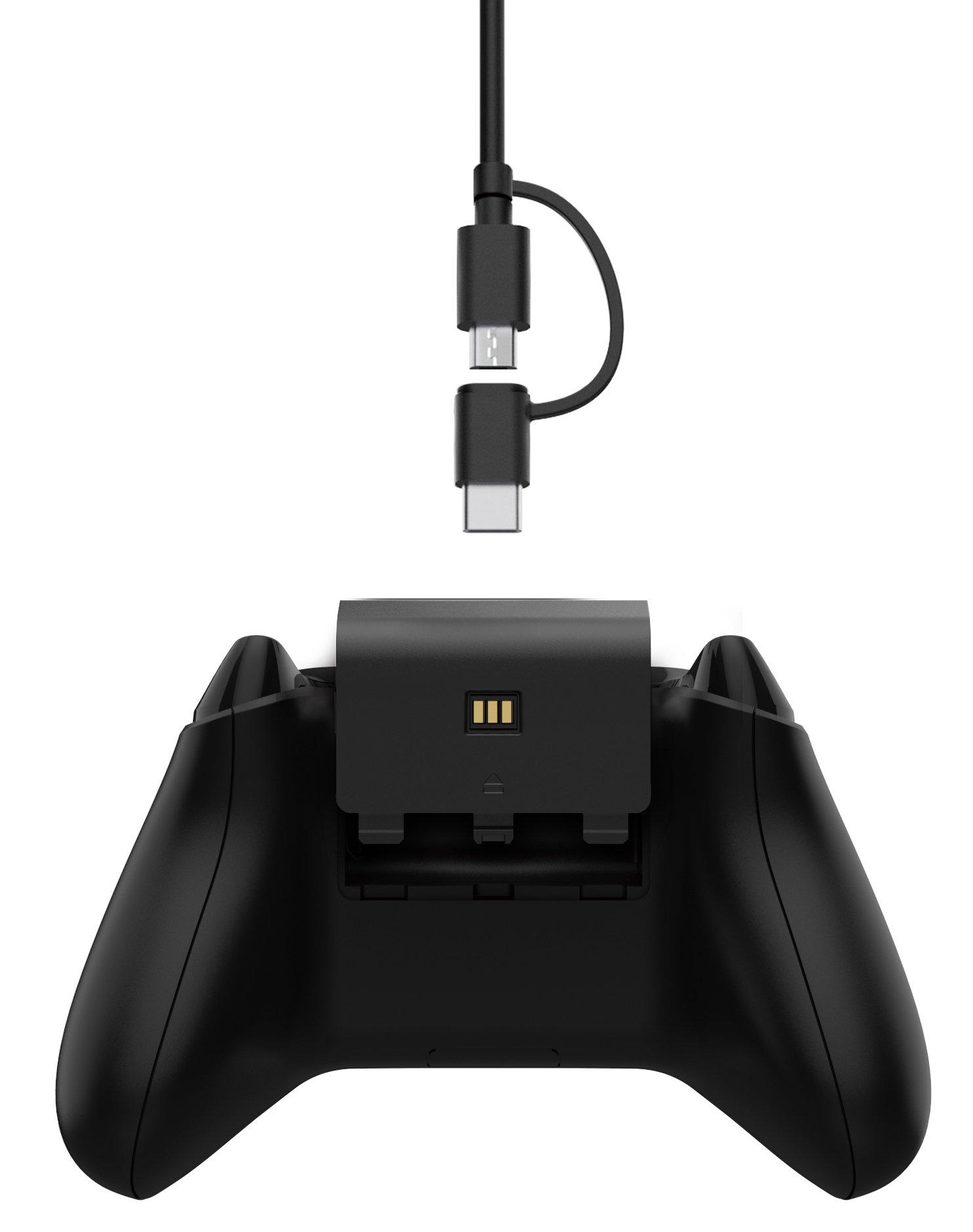 Microsoft Xbox Series X/S Play & Charge Kit - Recharge during or after play  - Fully charges in 4 Hours - 9 Ft Cable - Compatible w/ Xbox Series X/S 