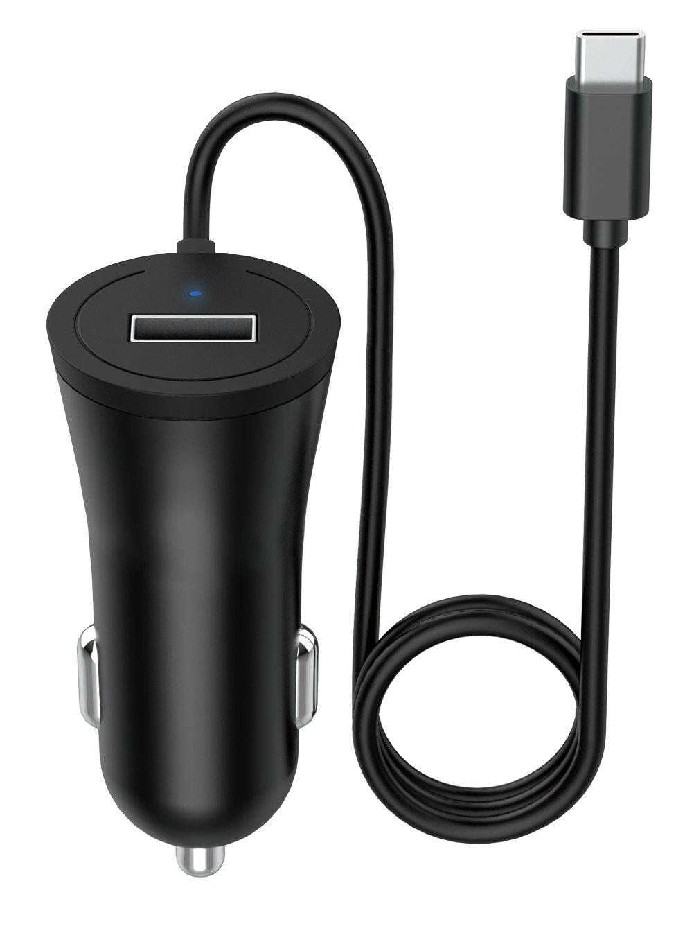 GameStop 6-ft Car Charger for Nintendo Switch, Nintendo Switch Lite, and Nintendo Switch OLED