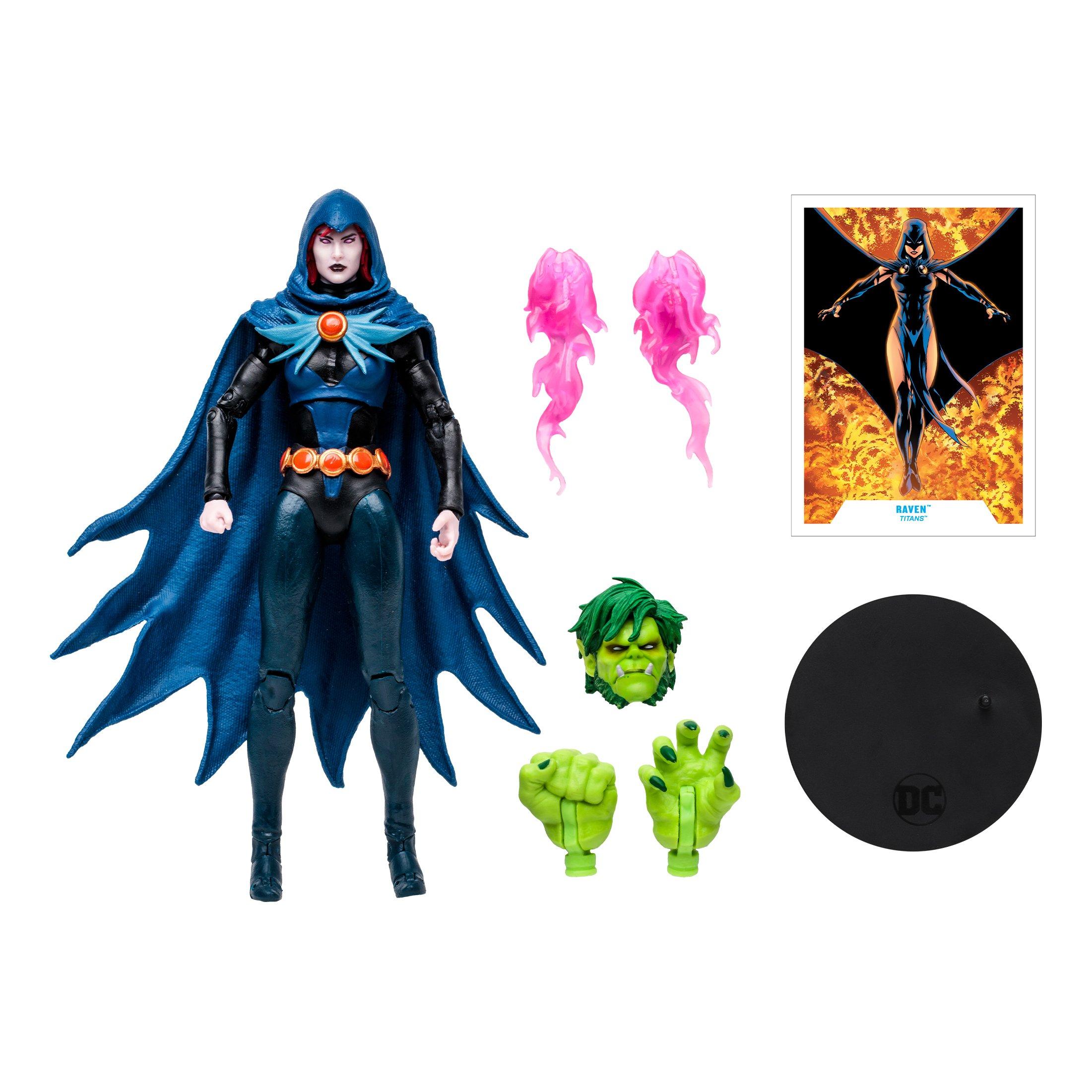 McFarlane Toys DC Multiverse Titans Raven (Build-A-Figure - Beast Boy) 7-in Action Figure