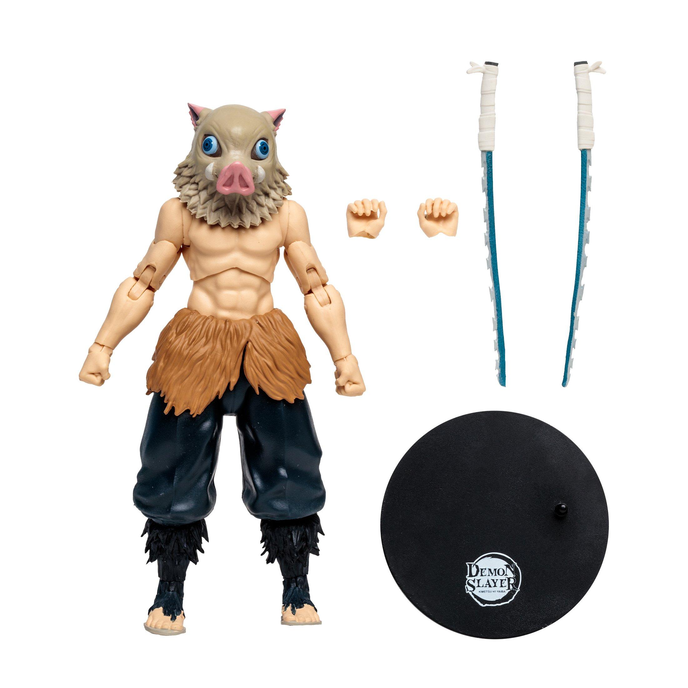 McFarlane Toys Demon Slayer: Kimetsu no Yaiba Hashibira Inosuke -in Action Figure