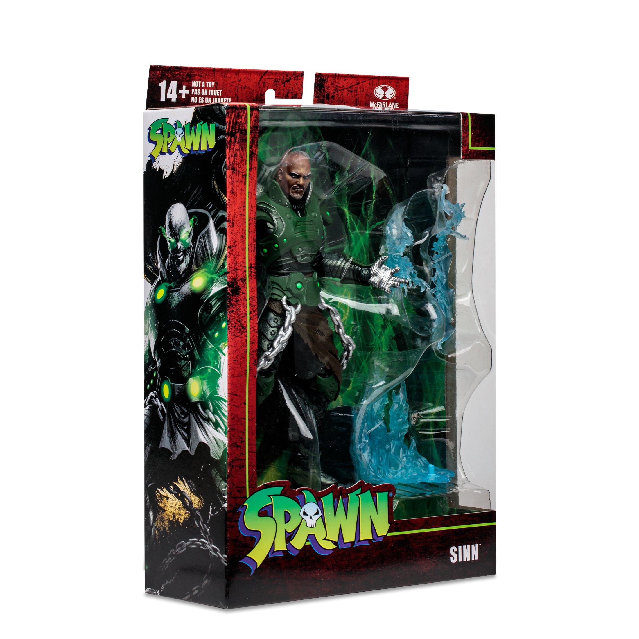 McFarlane Toys Spawn Comic Series Megafig Sinn 7-in Action Figure