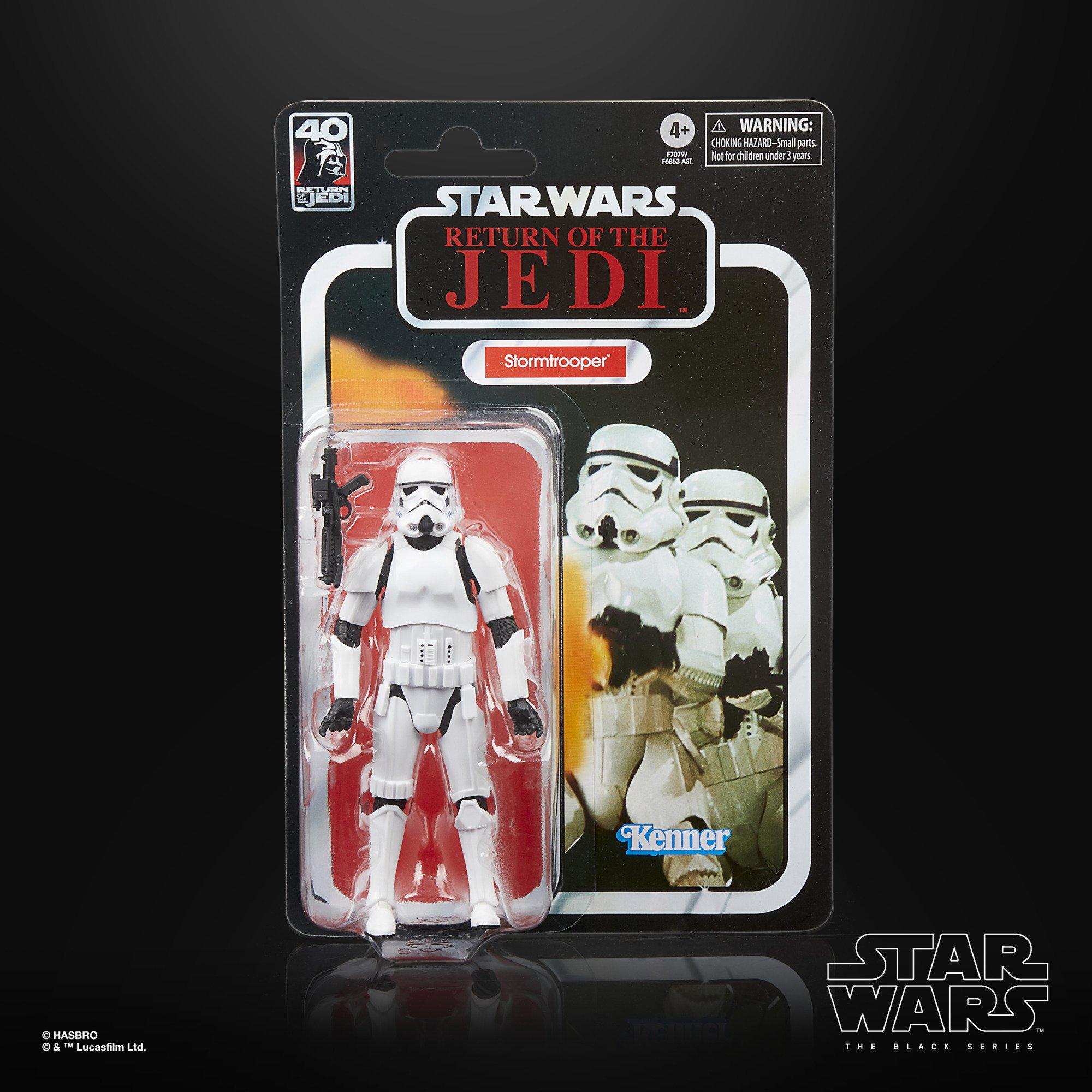 Stormtrooper action figure black sales series