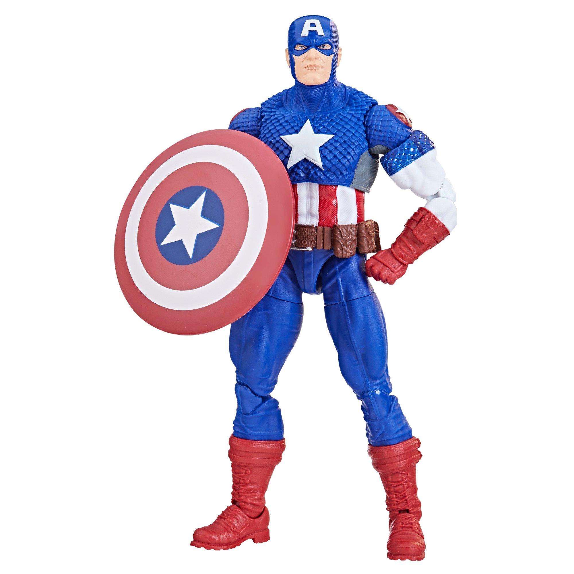 Hasbro Marvel Legends Series Avengers Ultimate Captain America  Build-A-Figure 6-in Action Figure | GameStop