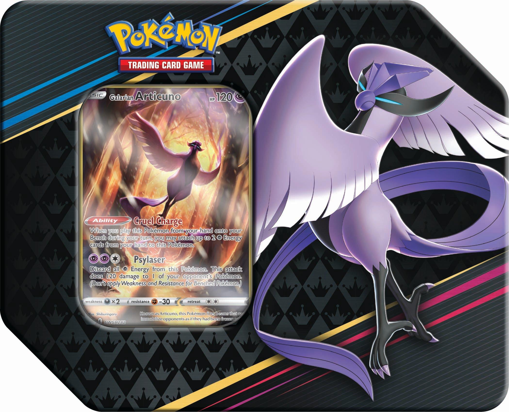 Pokémon TCG: Crown Zenith Tin (Galarian Zapdos)