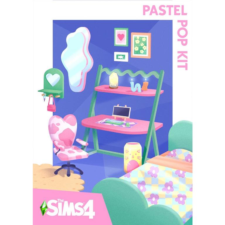 The Sims 4 Pastel Pop Kit DLC